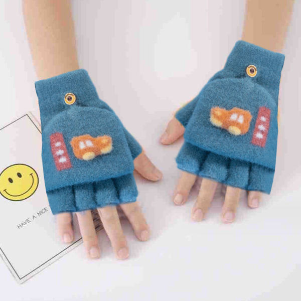 Toddler Infant Vintervantar med Fleece Fodrade Lätt-på Baby Style1 KLB
