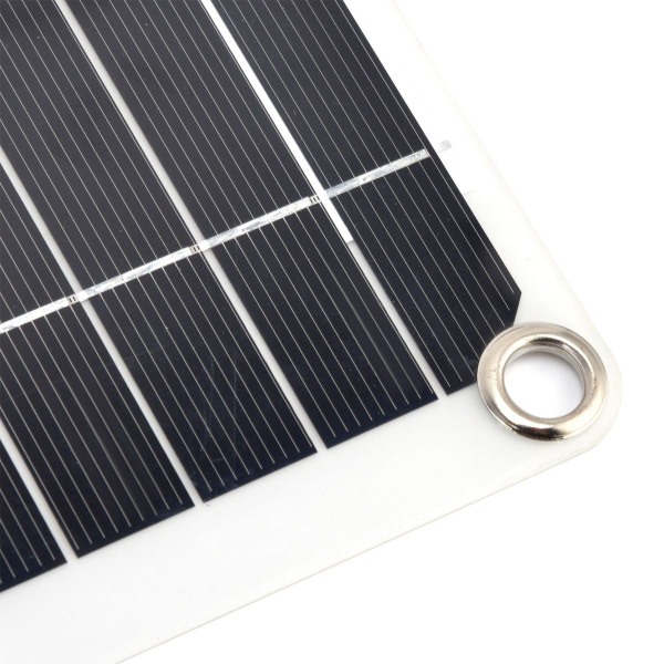 2 stk 15W Fleksibelt Solpanel Bærbart Solcelle Ladebræt KLB