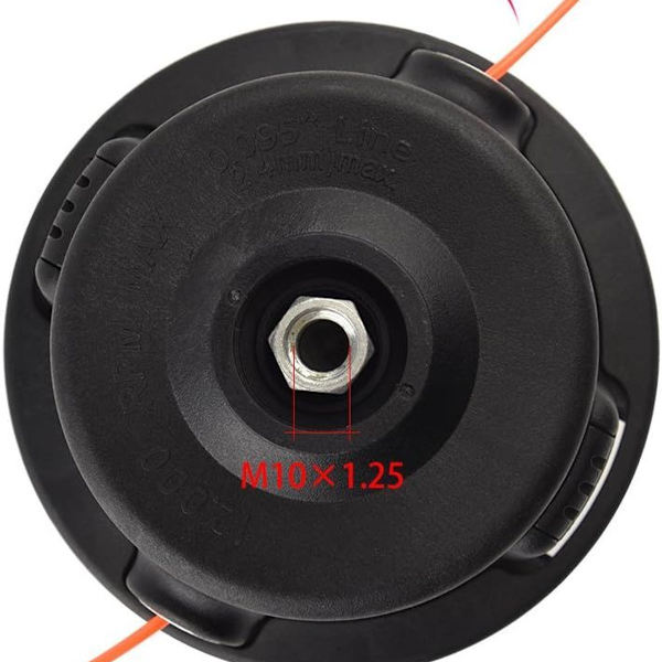 Trimmerhuvud vänstergängad M10x1.25 för KLB grästrimmer