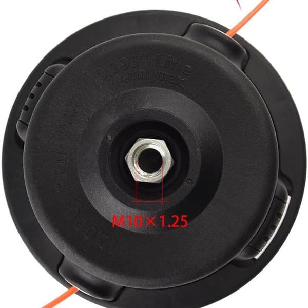 Venstre gjengehode for trimmerhode M10x1.25 for KLB gressklippere