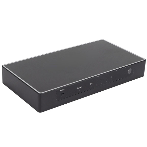 4K HD Multimedia Interface-velger 6 Gbit/s 2,0 V 4 inn 1 ut KLB