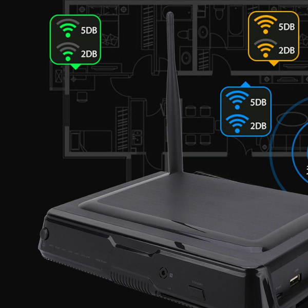 Intelligenter multifunktionell Quad-Core ARM Cortex A5 2 GHz 2 GB RAM