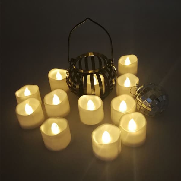 Flammeløse stearinlys, LED-stearinlys, batteridrevne stearinlys KLB
