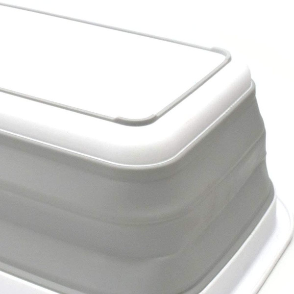 9,2L (2,37 gallon) hopfällbart badkar - Portabel picknickkorg / Krater -