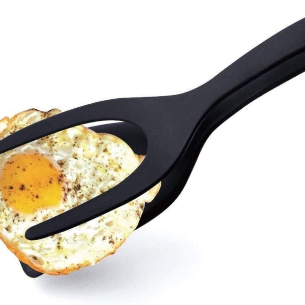 Non-stick stekt egg-spatel, 2 i 1 stekt egg-spatel non-stick egg-spatel