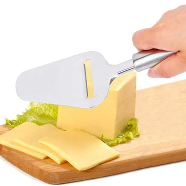 Hård ost hård ostskærer, 2-delt osteskraber, 22 cm, osteskærer,