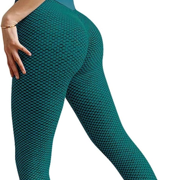 Berømte leggings, kvinder butt løft yoga bukser høj 03 hær grøn KLB