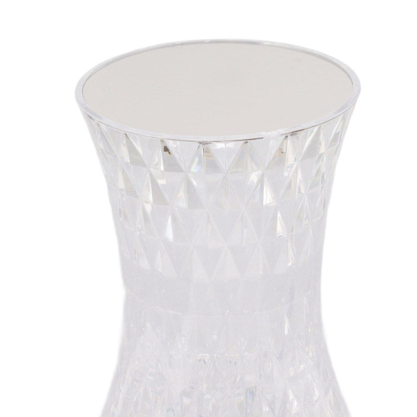 Krystall Diamantlampe, Kronblad, Rose, Lys og Skygge, Diamant KLB