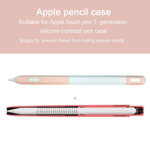 Apple Pencil beskyttelsesetui: Topbeskyttelse til Apple Pink KLB