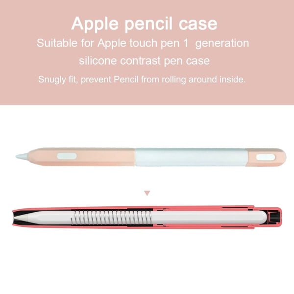 Apple Pencil-beskyttende etui: toppbeskyttelse for Apple Pink KLB