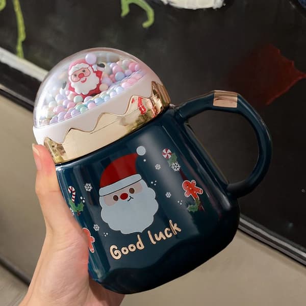Kaffekrus, søt julekopp, gave 4 KLB