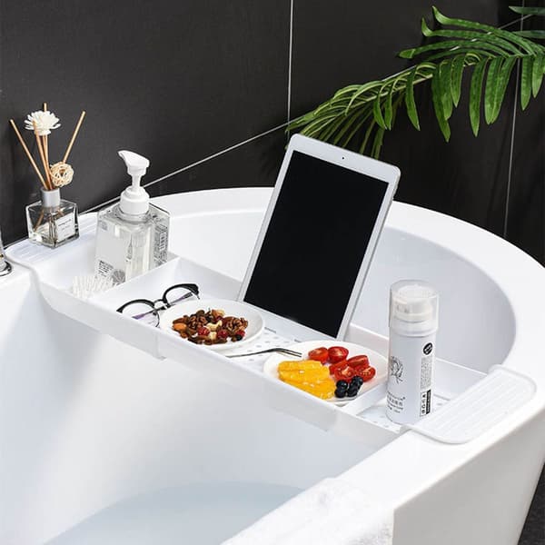 Badekarreol, stabil placering, udvideligt plastmateriale KLB