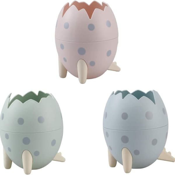 3-pack dinosaurieägg pennhållare ägg skrivbordstillbehör KLB