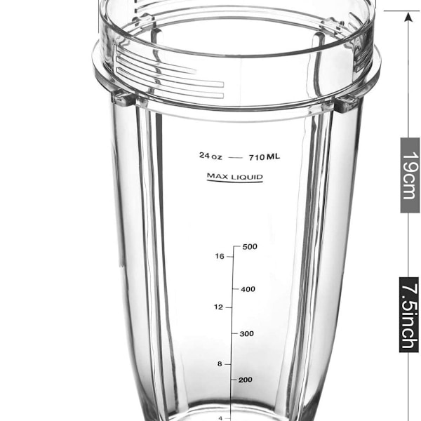24 oz kop til Nutri Ninja blenderdele