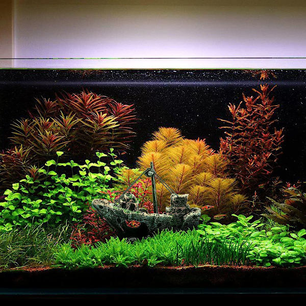 Akvariedekoration - Akvarietilbehør, Skibsvrag KLB