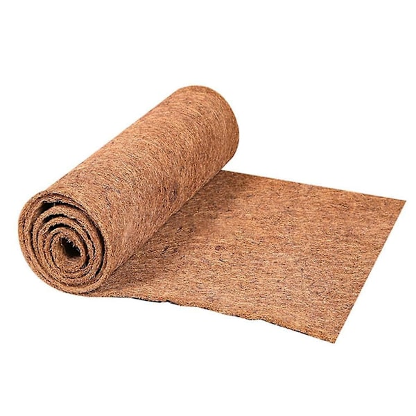 Reptilmåtte Kokosfiber Skildpaddemåtte Måtte til Terrarium Liner til Kæledyr Reptil Tilbehør (80*40CM)