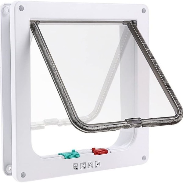 Kattelem hundelem 4-vejs magnetisk lukning til M 19,7 * 19,5,3 cm KLB