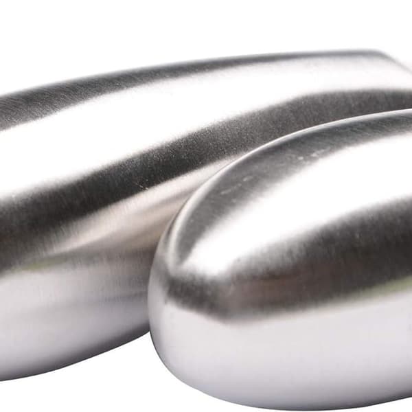 Ostspridare i rostfritt stål, 2-pack