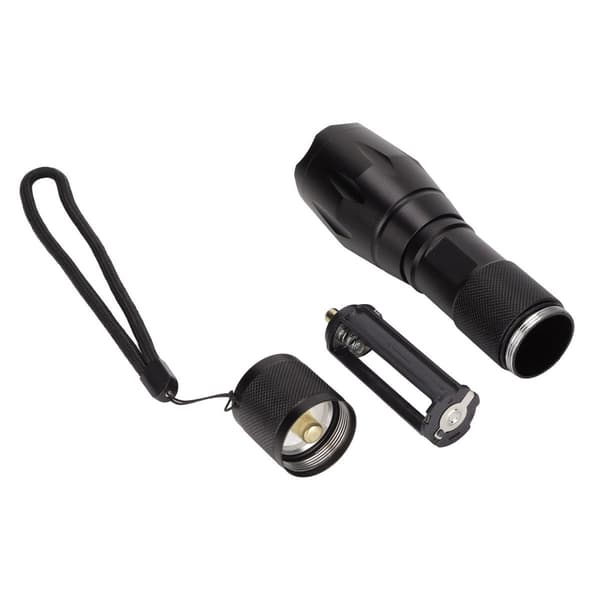 Lyssterk LED-lommelykt, 5 lysmoduser, 2000lm, IPX5 KLB