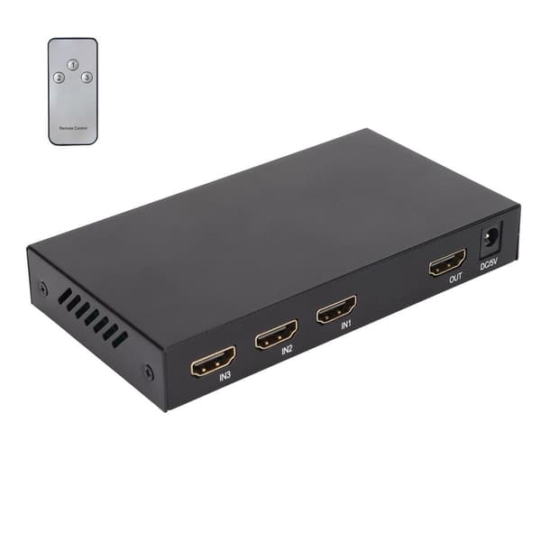 HD Multimedia Interface-svitsj 3 i 1 ut 3D 4K HD-video KLB