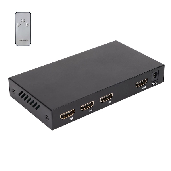 HD Multimedia Interface-switch 3 i 1 ud 3D 4K HD-video KLB