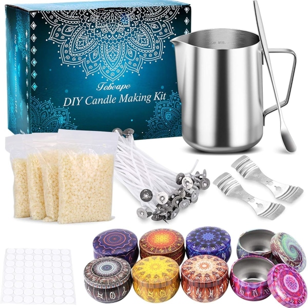 Stearinlys Making Kit, DIY Candle Craft Tools med Candle Candles, Candle KLB