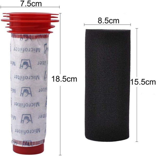 2-pack till Bosch Athlet sladdlös dammsugare