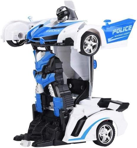 Transformer 2-in-1 RC-auto ja urheiluauto -muuntautuva robotti
