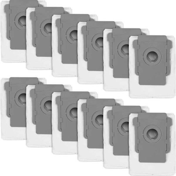 12-pack dammsugarpåsar kompatibla med iRobot Roomba i3+ i7+ S9+