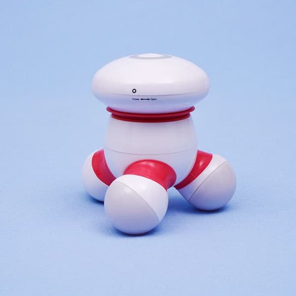 Mini kropps-, midje- och nackmassageapparat, röd