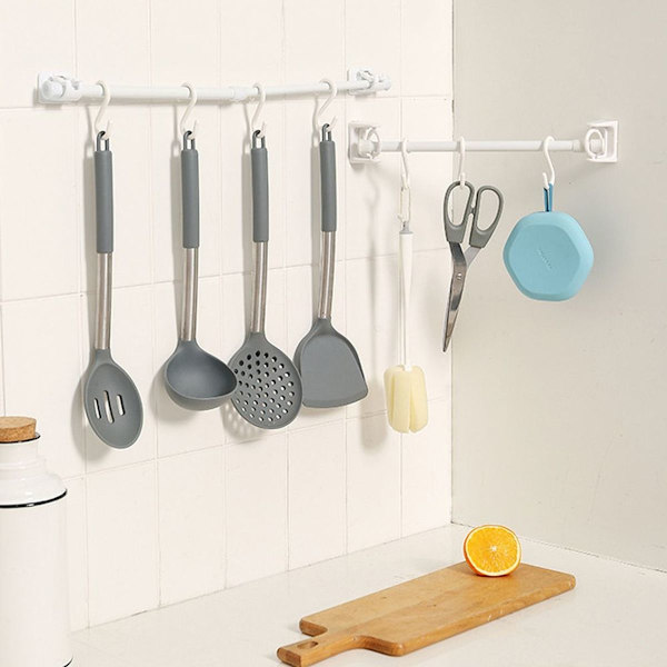 Fjærspenningsgardinstang Spennstenger Gardinstenger 40cm-70cm