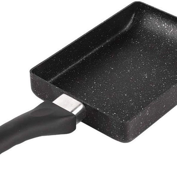 Firkant minipan med non-stick aluminiumlegering belegg