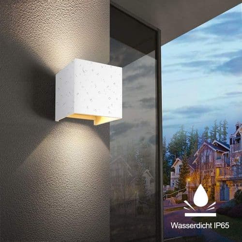 GHB 7W LED vegglampe med justerbar hvit
