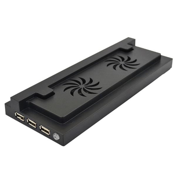 Xbox One S Stativ med Fläkt - Vertikal, 3 USB-portar KLB