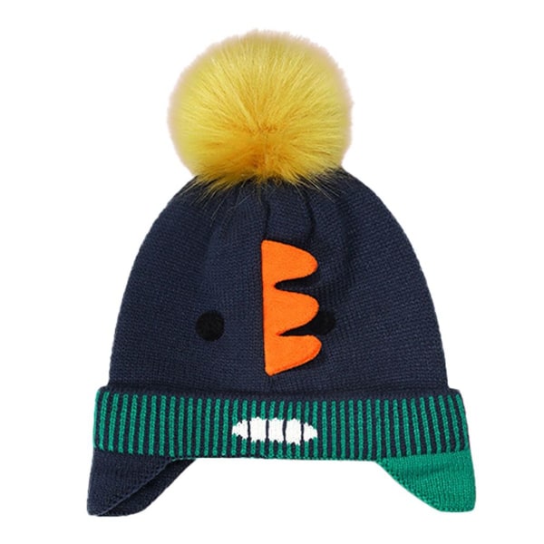 Barnhatt, varm vinterhatt för pojkar och flickor, fleecehatt, stil 4