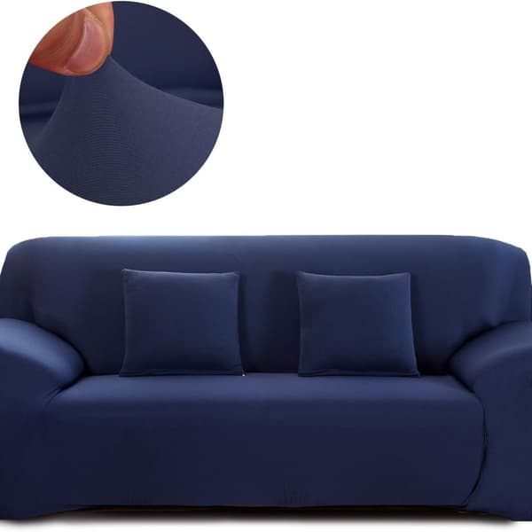 Elastisk sofaovertrekk 2 seter, sofaoverkast, sofaovertrekk, sofatrekk