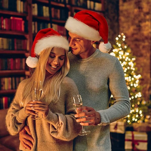 Julehatte til voksne Julemandshat til julefest KLB