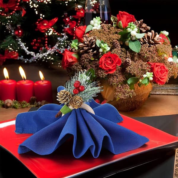 Jule serviettringer, serviettringer, dekorasjon til jul, Thanksgiving