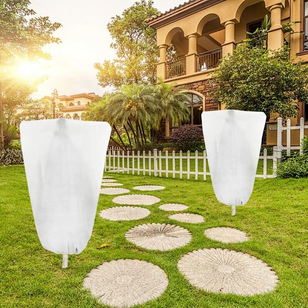 Planteovertræk og beskyttelseshandsker Handsker til planter, vinterledning, planteovertræk, træ, udendørs planter, 0,8m × 1,2m KLB