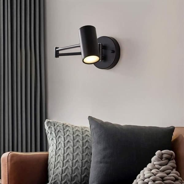 Veggvasklampe, justerbar vegglampe, dimbar LED-belysning
