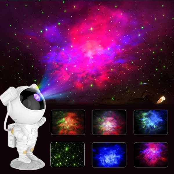 LED astronaut stjernehimmel projektor, gave til børn og voksne KLB