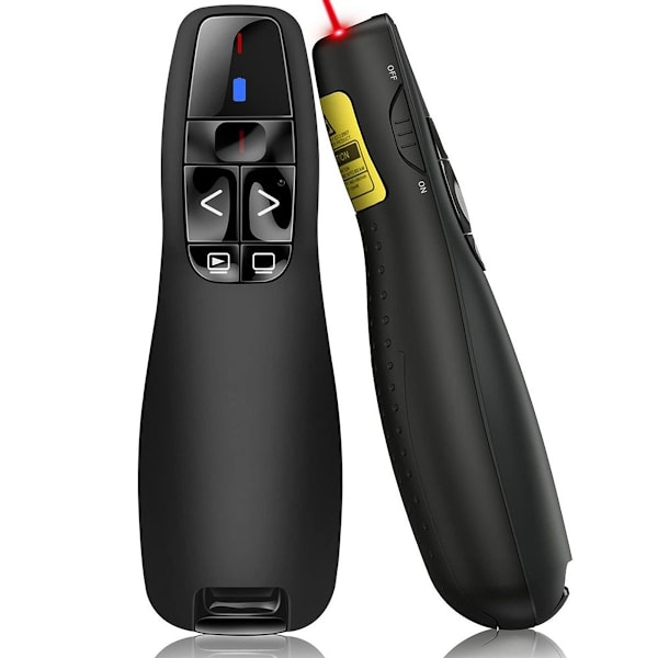 Trådløs presentasjonsenhet, 2,4 GHz trådløs presentasjonsenhet tilkobling via USB-mottaker, KLB