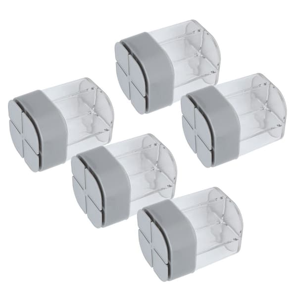 5-pack 4-i-1 kryddbehållare, kryddshakers med KLB