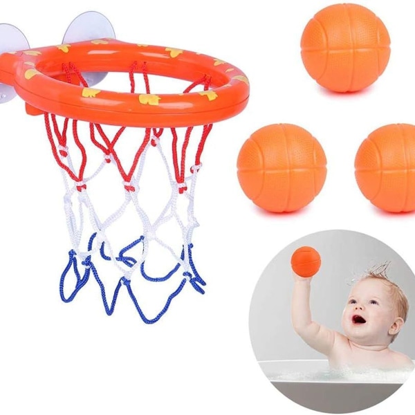 Badelegetøj Baby Fun Badeværelse Basketball Hoop - Badelegetøj Mini KLB