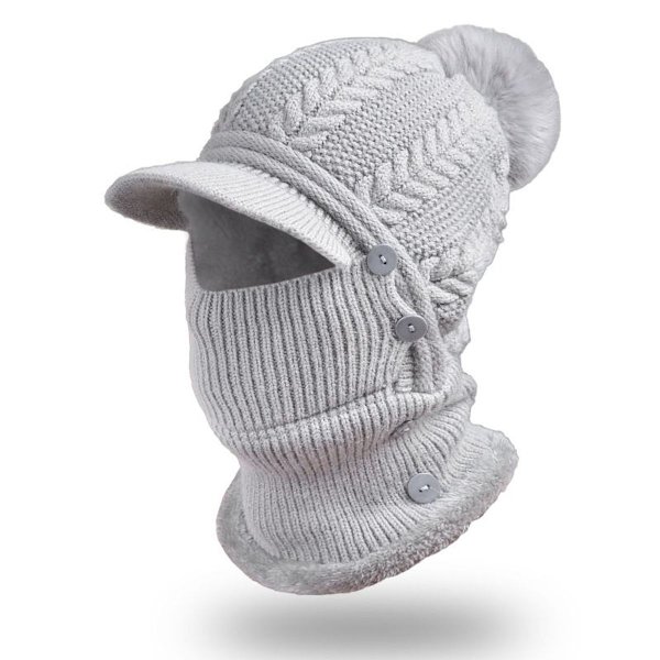 Bib one-piece varmt polstret strikket métze 1 stk.
