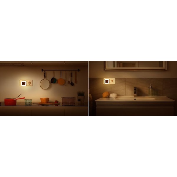 Nattlampa LED med rörelsesensor och ljussensor, lampa à