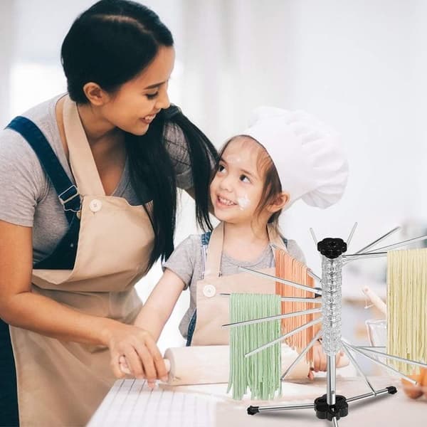 SmartSF pastatørrer til op til 2 kg pasta, pastatørrer pasta, armlængde