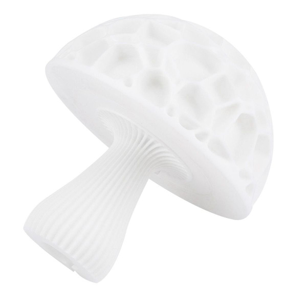Farverig smuk RGB 3D-print svampelampe dekoration KLB