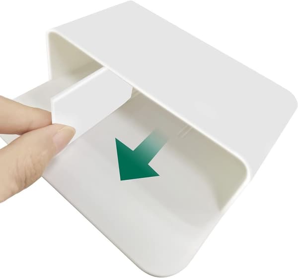 2 st magnetiska förvaringsboxar, magnetisk markörhållare