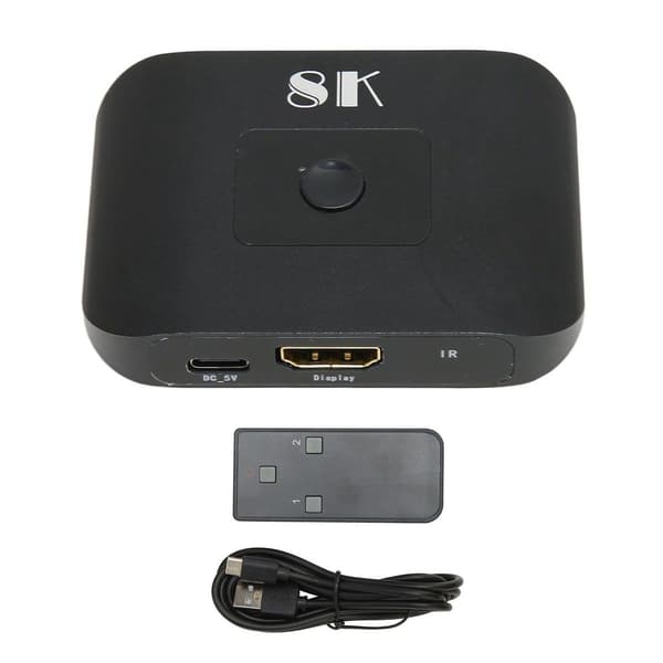 2x1 HD Multimedia Interface-svitsj 2 i 1 ut 8K ved 60 Hz KLB